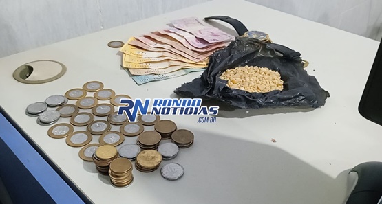 Dupla é presa traficando droga na região do Cai N'água em Porto Velho