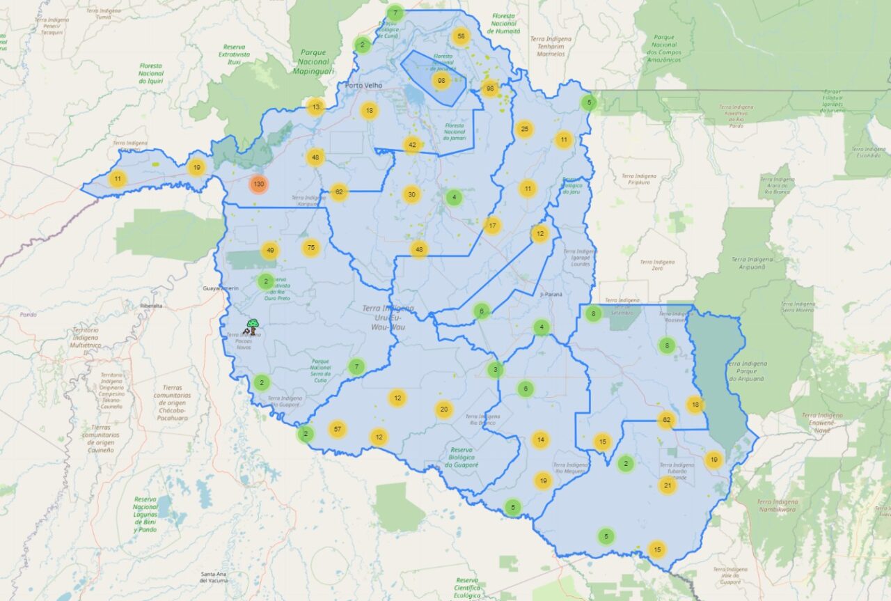 Dados da Sedam confirmam queda no desmatamento em Rondônia no primeiro semestre
