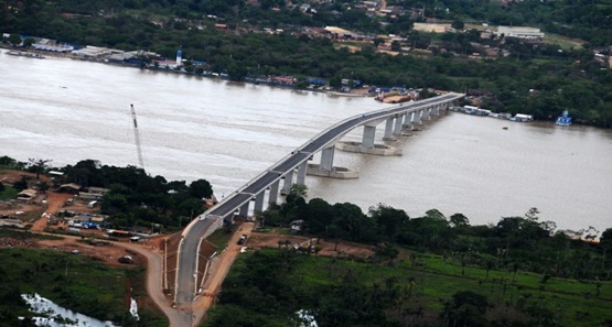 Licitação da obra da ponte binacional Brasil Bolívia é suspensa pelo Dnit; entenda
