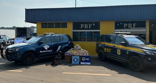 PRF e Receita Federal apreendem mais de 67 Kg de drogas ilícitas em RO