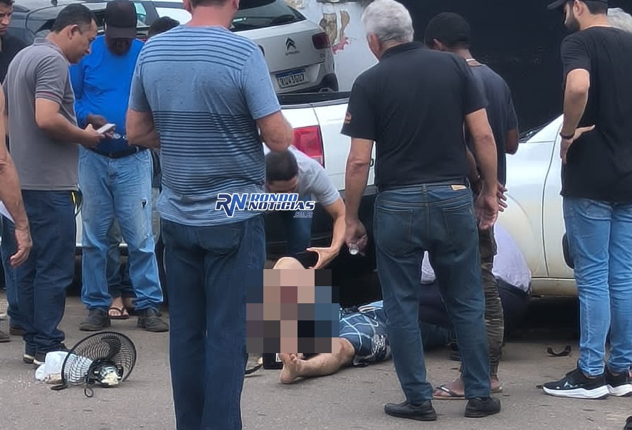 Motorista avança preferencial e fratura perna de motociclista