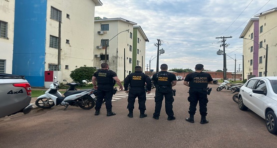 PF cumpre mandados contra tráfico de drogas e lavagem de dinheiro em RO e GO
