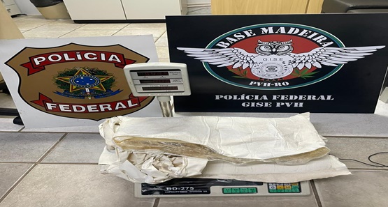 PF prende acriano com mais de 5 kg de cocaína no Aeroporto de Porto Velho

