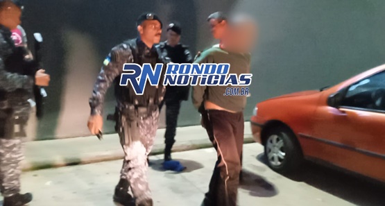 Polícia prende foragido furtando em supermercado da capital