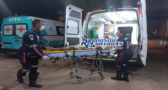Idoso de 63 anos fica gravemente ferido após ser atropelado por motociclista