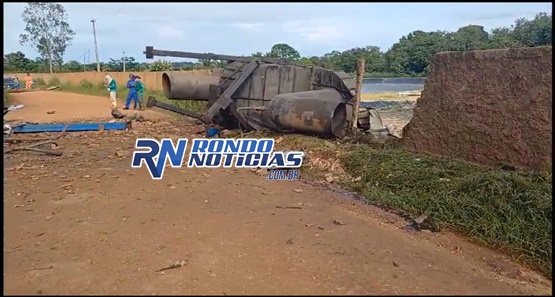 Caldeira da JBS explode na Estrada do Belmont no município de Porto Velho