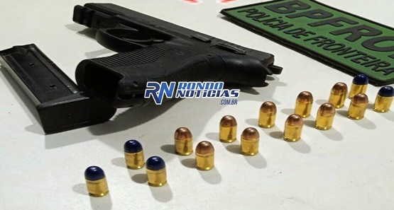 Foragido da justiça é preso com pistola 380 durante Operação 'Maximus'