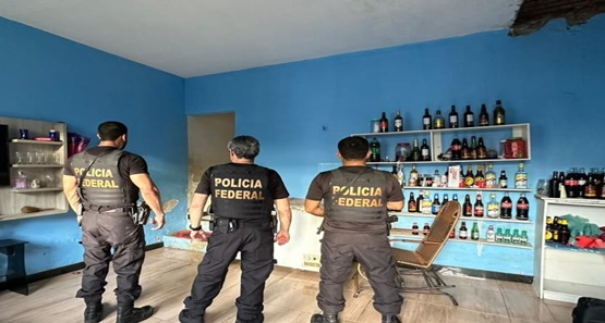 PF realiza ação em combate ao tráfico interestadual de drogas em RO
