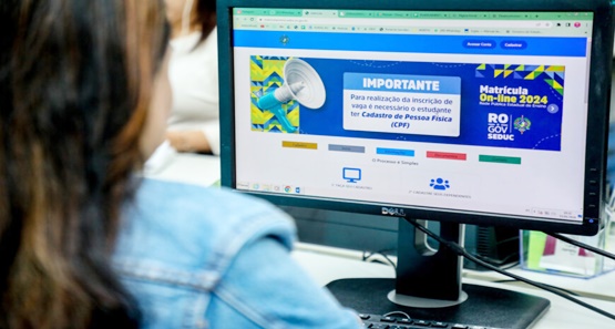 Matrícula online na Rede Estadual encerra na sexta-feira (26)






