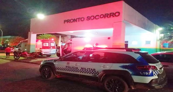 Durante briga de casal marido esfaqueia esposa grávida,  de 16 anos