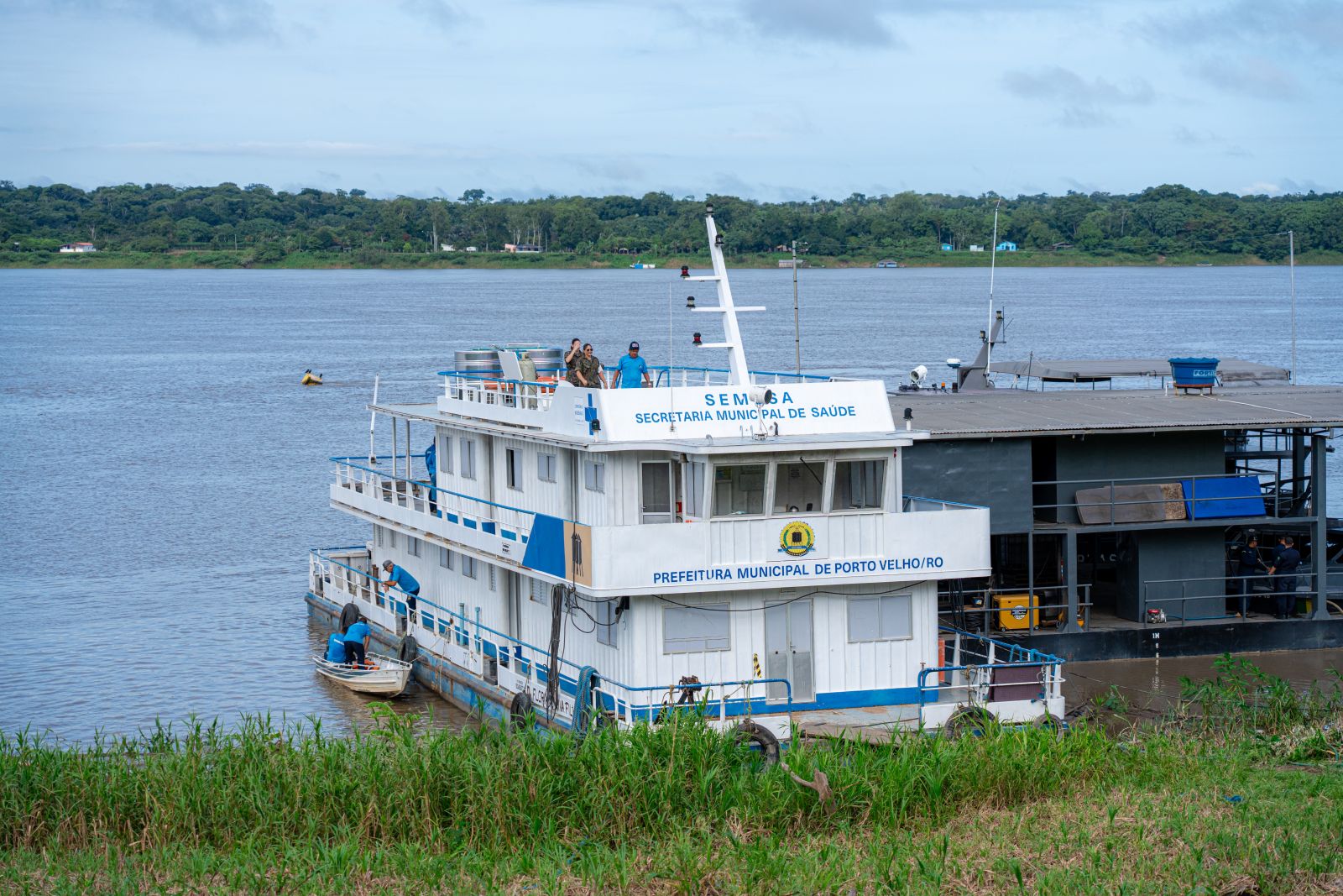 Barco Saúde inicia primeira viagem do ano para atendimento aos ribeirinhos

