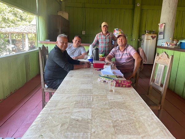 Vereador Valtinho Canuto visita gleba do Rio Preto e ouve reivindicações de pequenos produtores rurais