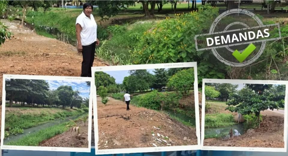 Após solicitação de Júnior Queiroz, Prefeitura limpa córrego na Rua Apolo


