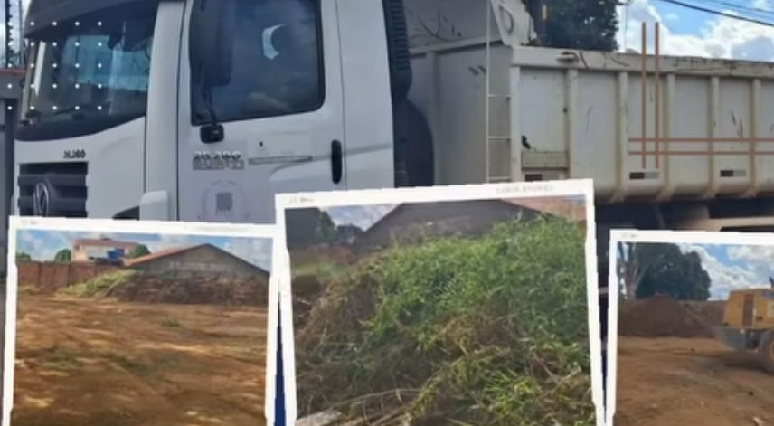 Após solicitação de Júnior Queiroz, Semusb inicia limpeza na Rua Nicarágua, no Bairro Embratel

