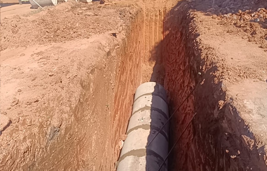 Prefeitura de Porto Velho realiza obra de drenagem na avenida Raimundo Cantuária