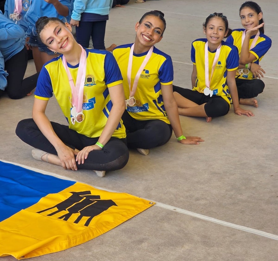 Jovens atletas porto-velhenses são destaques no Torneio Estadual de Ginástica Rítmica