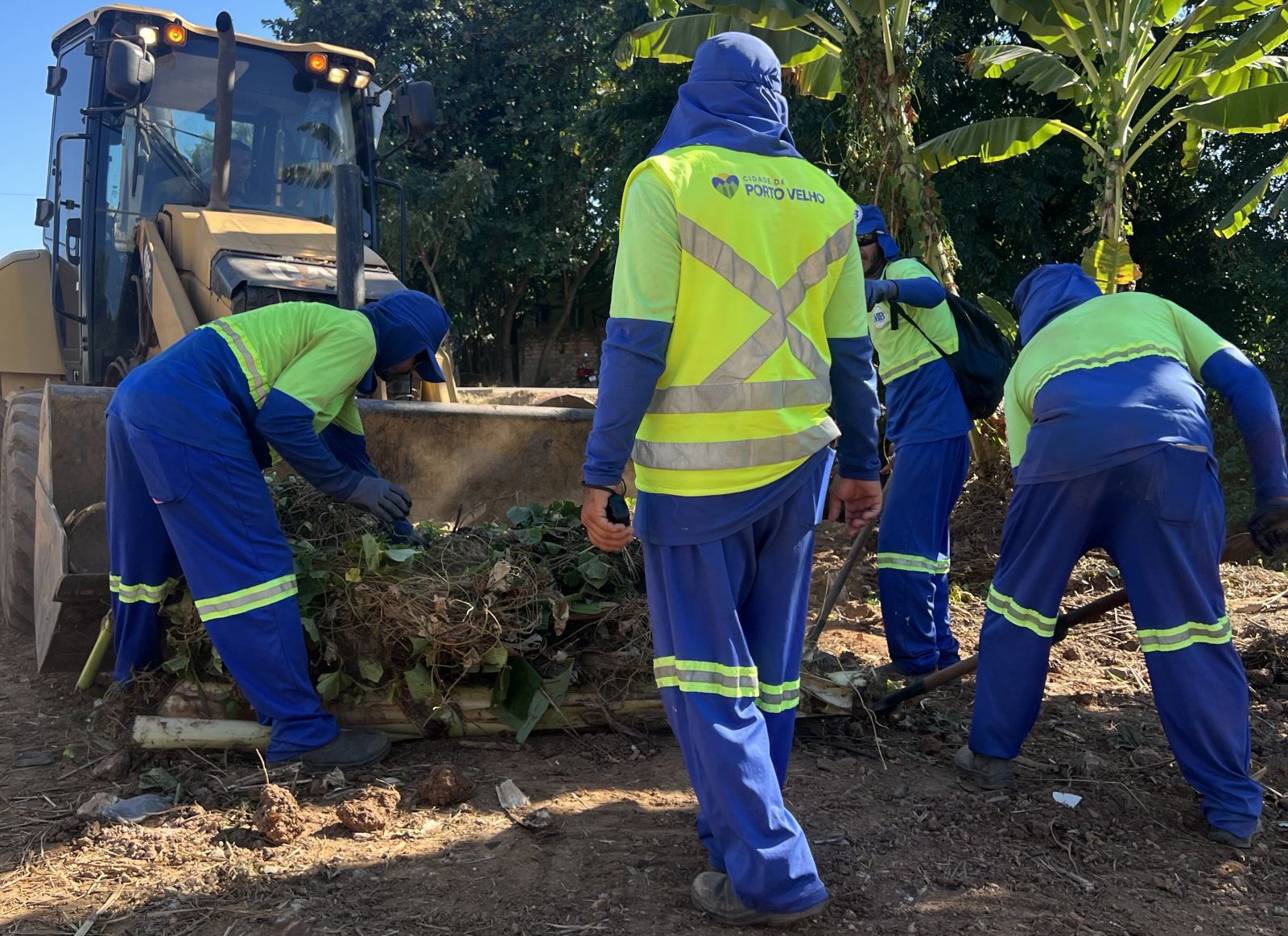Operação Cidade Limpa já retirou 70 toneladas de lixo das ruas de Porto Velho
