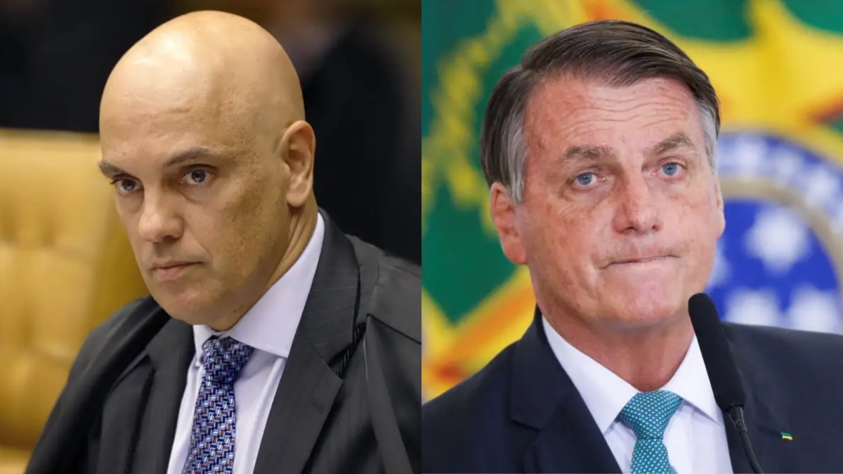 "Quem comanda o Brasil é Alexandre de Moraes", diz Bolsonaro sofre perseguição política
