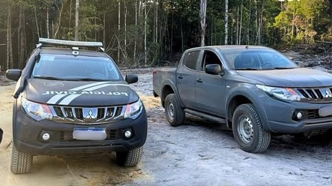 PC realiza operação para elucidar triplo homicídio de vítimas carbonizadas