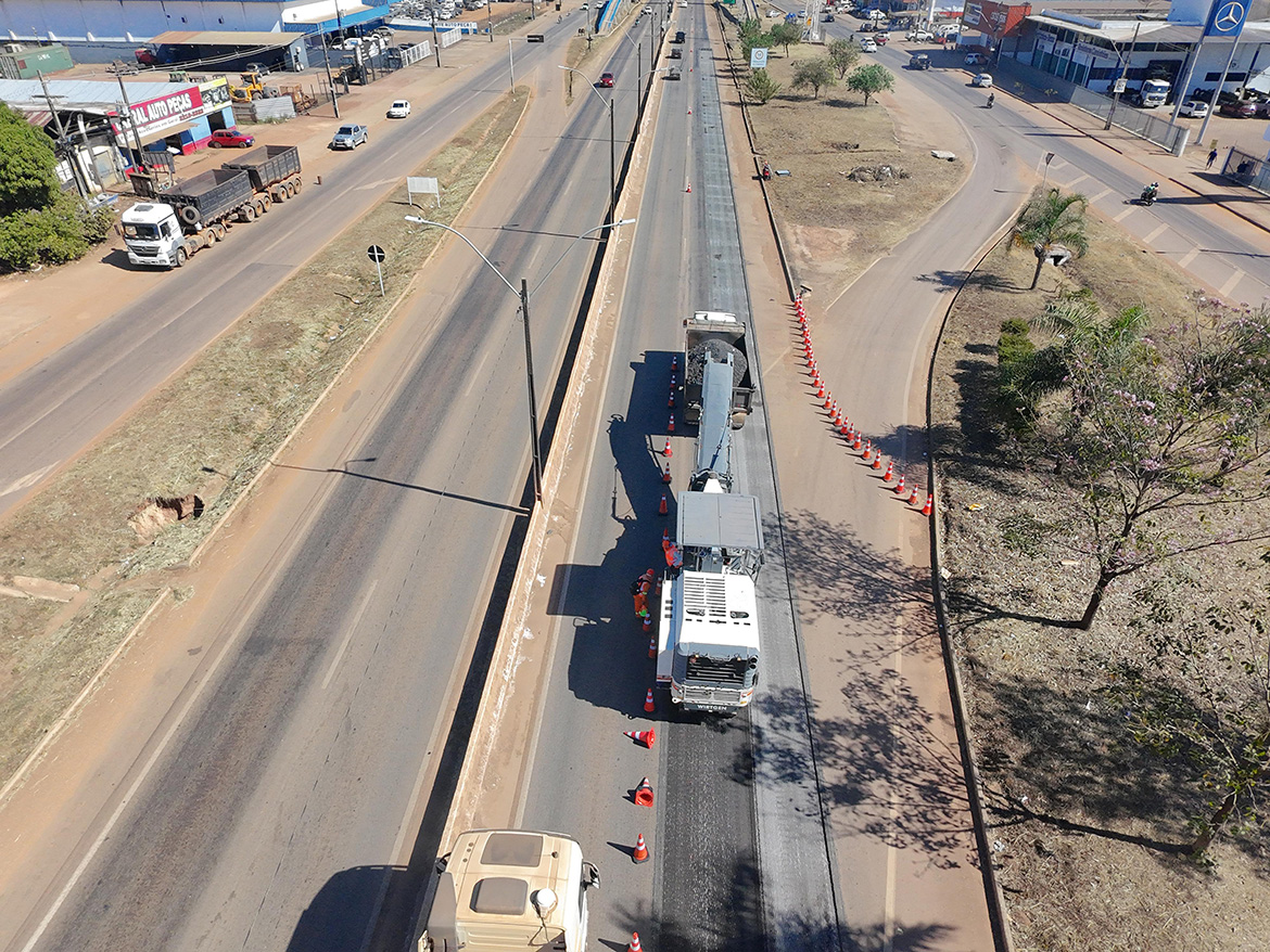 BR-364 já tem obras na pista; concessão será oficializada nos próximos dias
