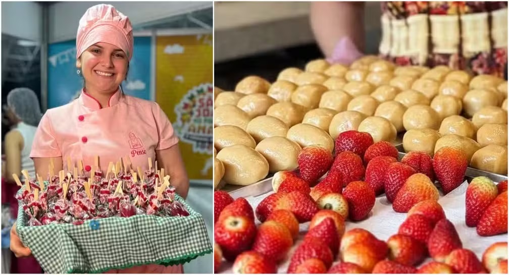 Jovem fatura mais de R$ 30 mil em menos de dois dias com "morango do amor" em RR