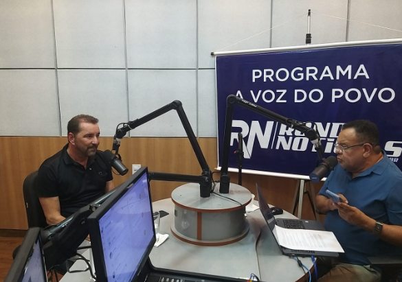 Ex-prefeito de Porto Velho, Hildon Chaves é o convidado do Programa A Voz do Povo 
