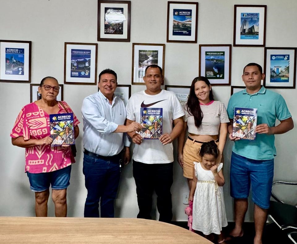 Empreendedor do Baixo Madeira apresenta pousada e pesca esportiva ao Banco do Povo
