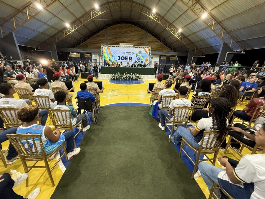 Cerimônia de abertura do JOER 2025 acontece neste sábado, 2, em Ji-Paraná