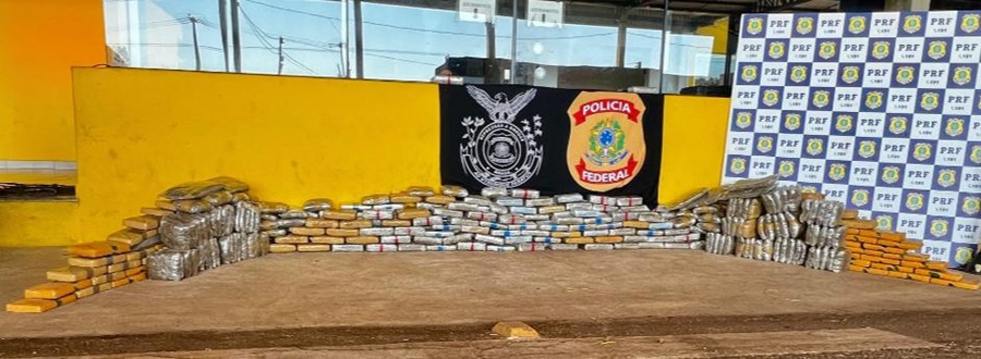 Homem é preso com 350 kg de skunk durante ação da PF e PRF na BR-364 em Rondônia