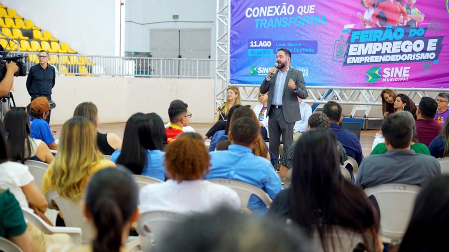 Semtel realiza alinhamento com empresários para o maior feirão de empregos da história de Porto Velho
