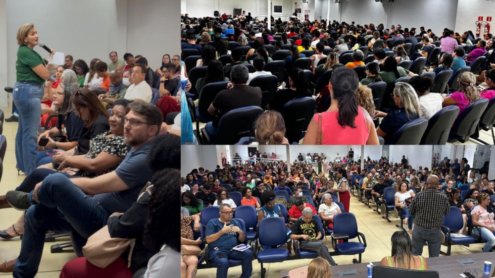 Trabalhadores da educação mantêm greve por valorização e seguem mobilizados no estado