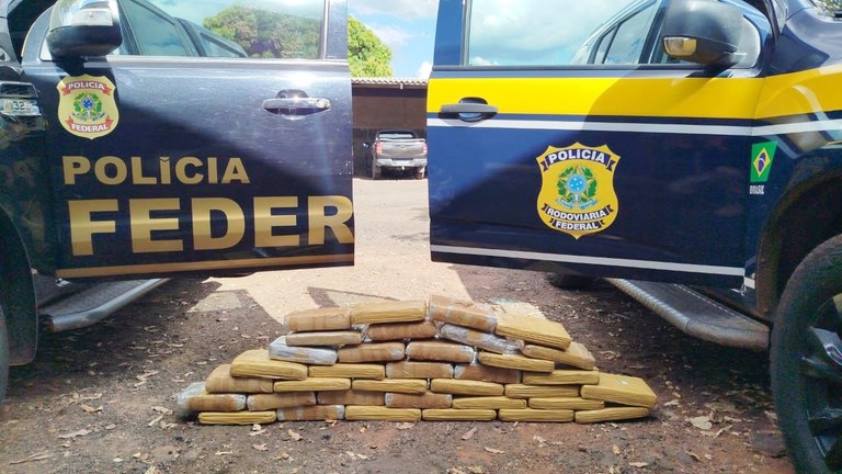PF e PRF prendem homem por trafico interestadual de drogas em Rondônia