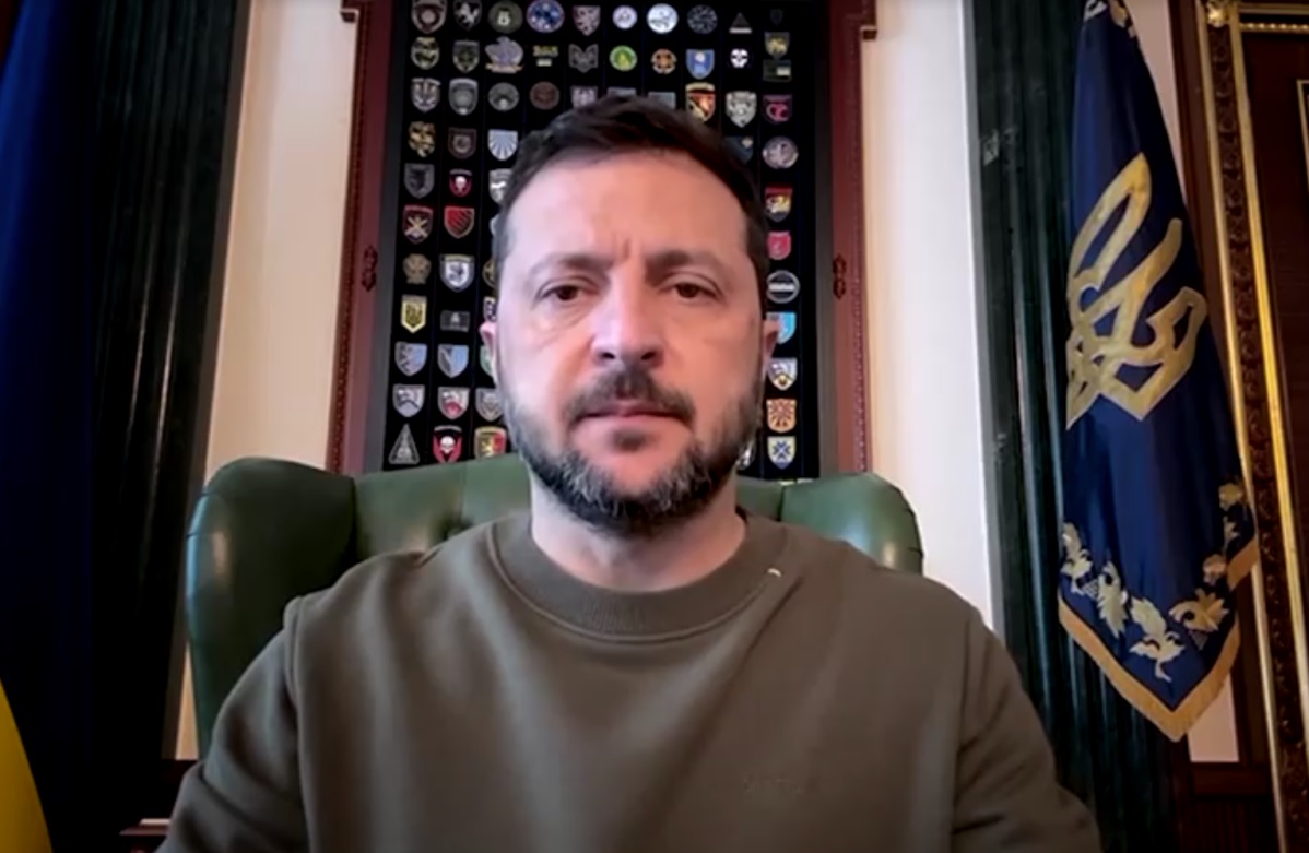 Ucranianos não entregarão suas terras aos ocupantes, diz presidente Volodymyr Zelensky
