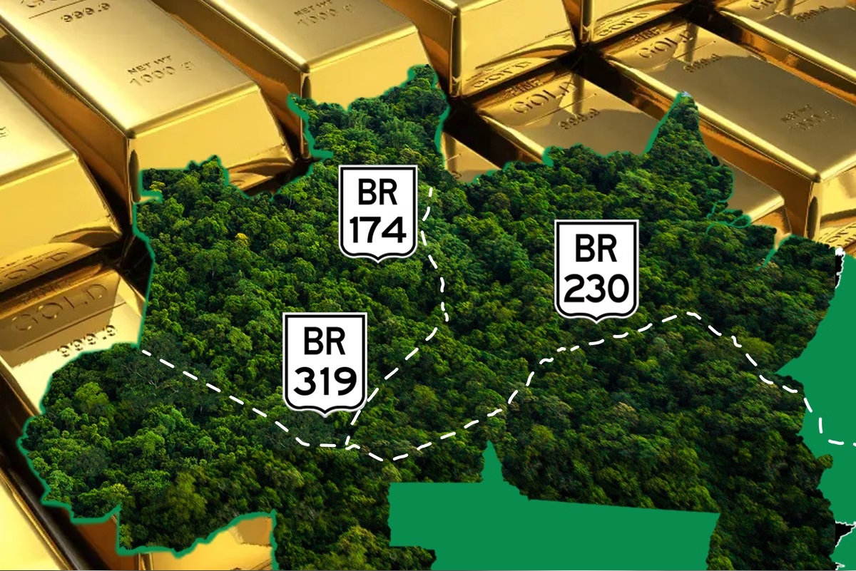 Criminosos usam vias federais para escoar metal precioso da Amazônia: "Rota do ouro"