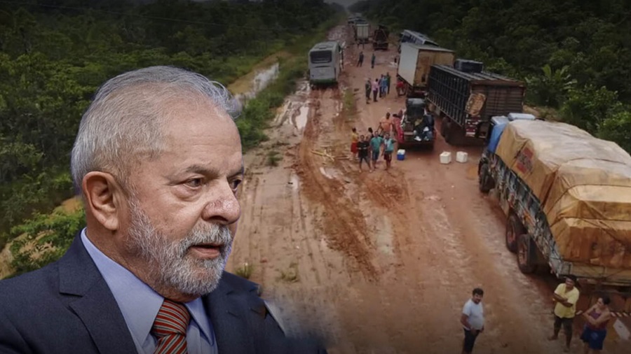 Lula 'trava' asfaltamento da BR-319 e revolta população do Amazonas e Rondônia; entenda