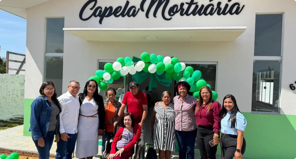 Deputada Sílvia Cristina entrega Capela Mortuária em Pimenteiras do Oeste
