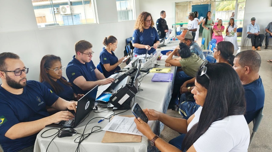 Justiça Rápida realiza triagens em Candeias, Guajará, Nova Mamoré e em distritos da capital