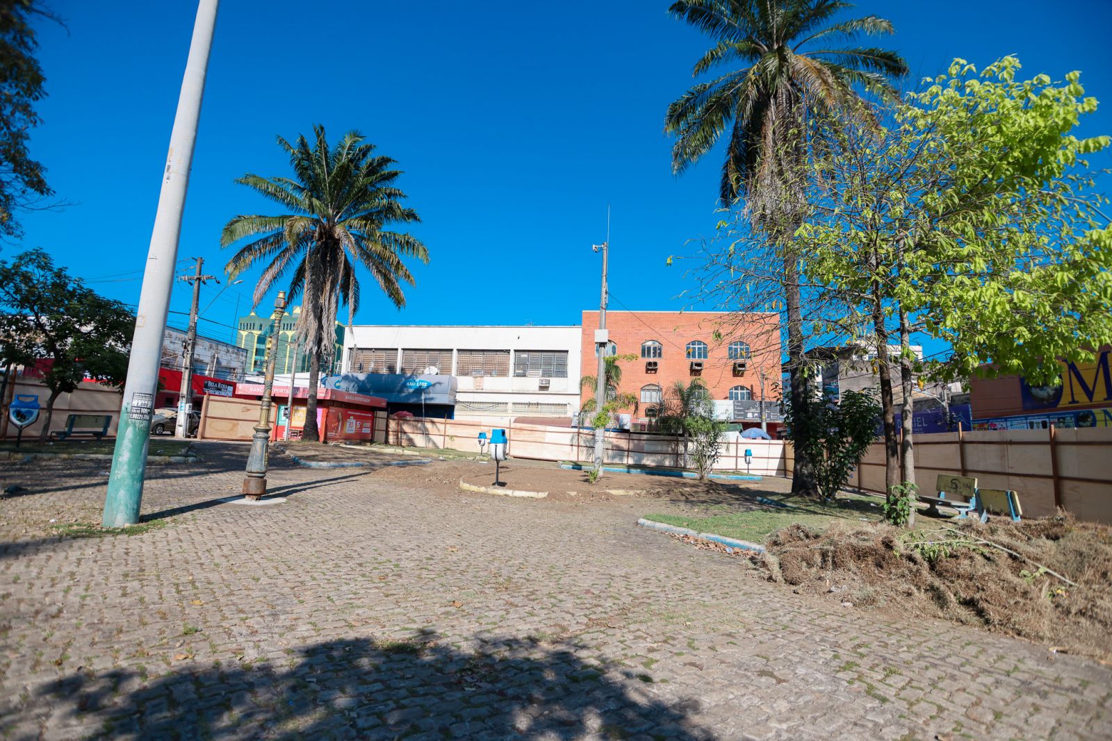 Prefeitura de Porto Velho inicia obra de revitalização da Praça Jonathas Pedrosa
