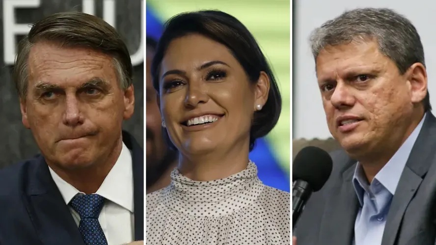 Jair, Michele e Tarcísio lideram preferência de rondonienses à presidência