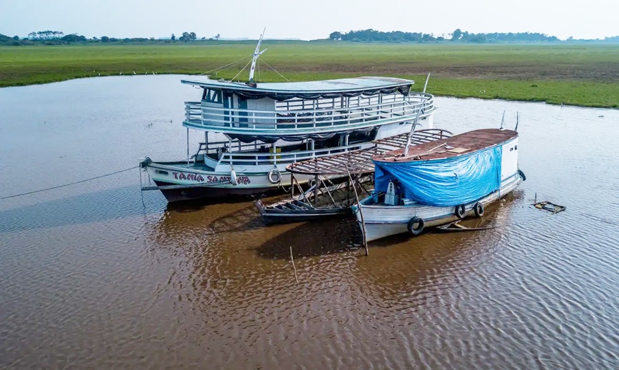 ANA declara situação crítica de rios da Amazônia devido forte escassez d’água