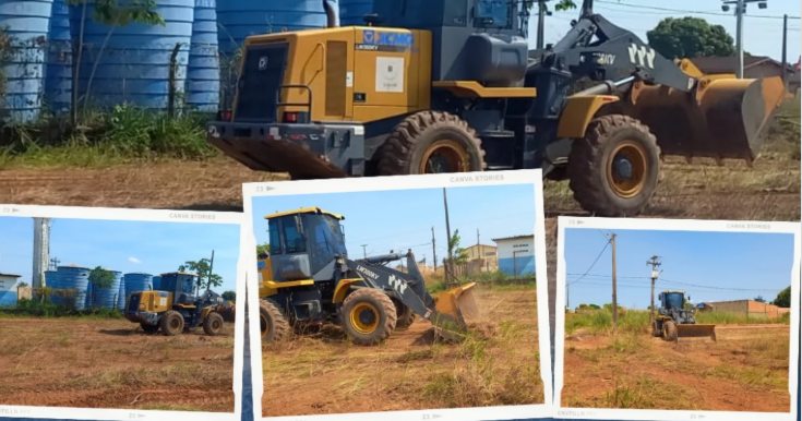 Vereador Júnior Queiroz acompanha ação de limpeza urbana no Conjunto Candelária II