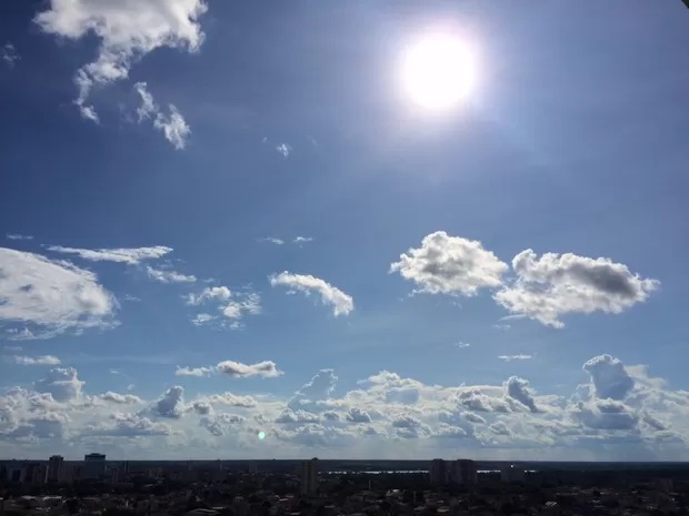 Calor intenso e céu encoberto marcam a previsão do tempo em Rondônia neste sábado