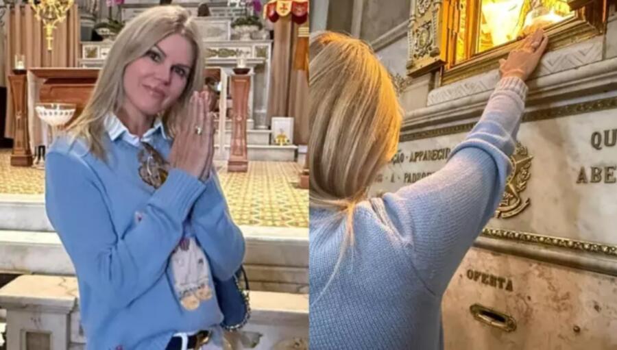 Após diagnóstico de câncer, Val Marchiori recorre à fé em Nossa Senhora em Aparecida
