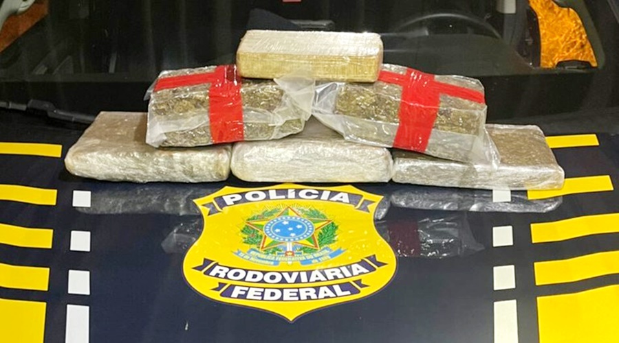 PRF/RO prende homem por tráfico de drogas e corrupção de menores em Porto Velho