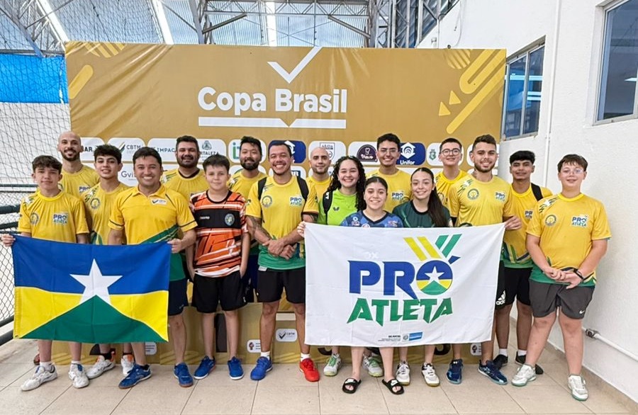 Rondônia brilha na Copa Brasil de Tênis de Mesa em Fortaleza com 17 medalhas conquistadas
