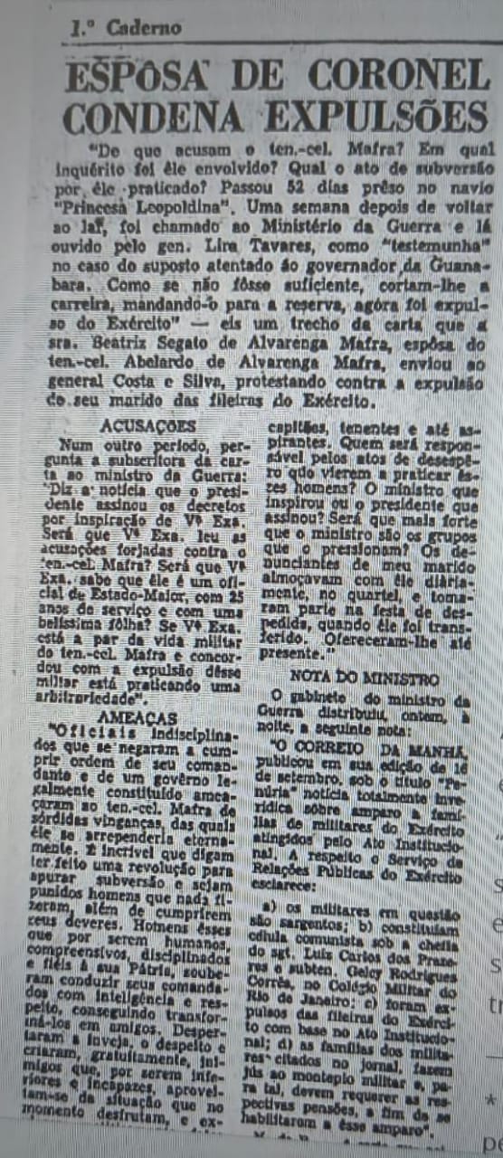 O Dia na História - compilado do jornalista Lúcio Albuquerque