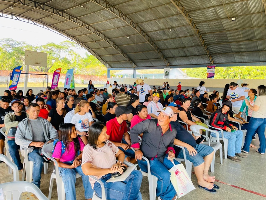 Governo de RO realiza ações do Programa Rondônia Cidadã no município de Itapuã do Oeste