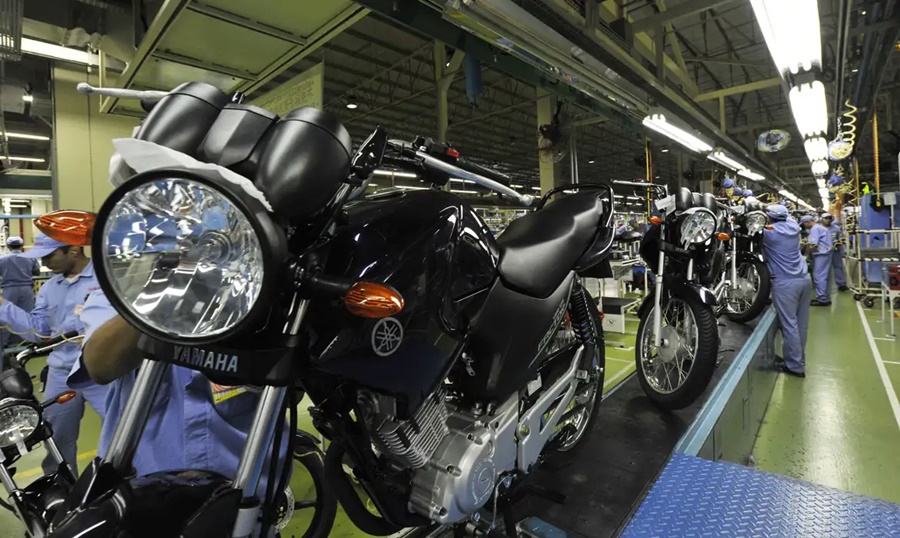 Produção de motos apresenta melhor resultado do ano