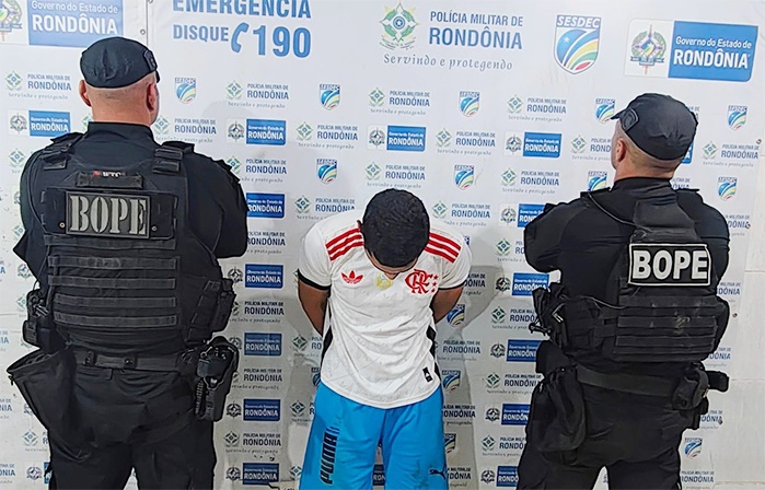 Integrante de facção criminosa foragido do Acre é preso em Porto Velho