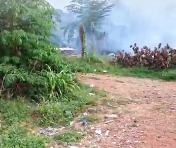 Corpo de homem é encontrado carbonizado em terreno baldio em Porto Velho